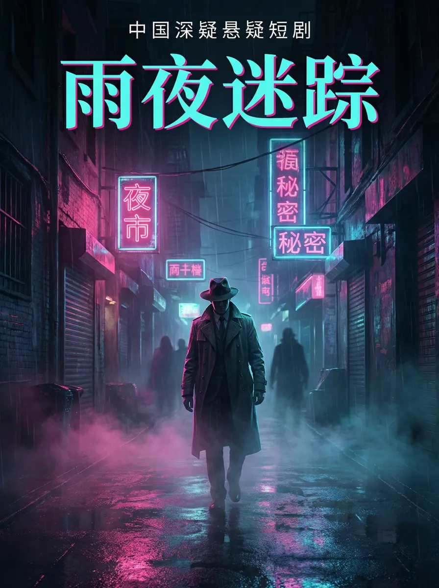 哥布林洞窟3有声版 悬疑追踪短剧 - 雨夜迷踪海报